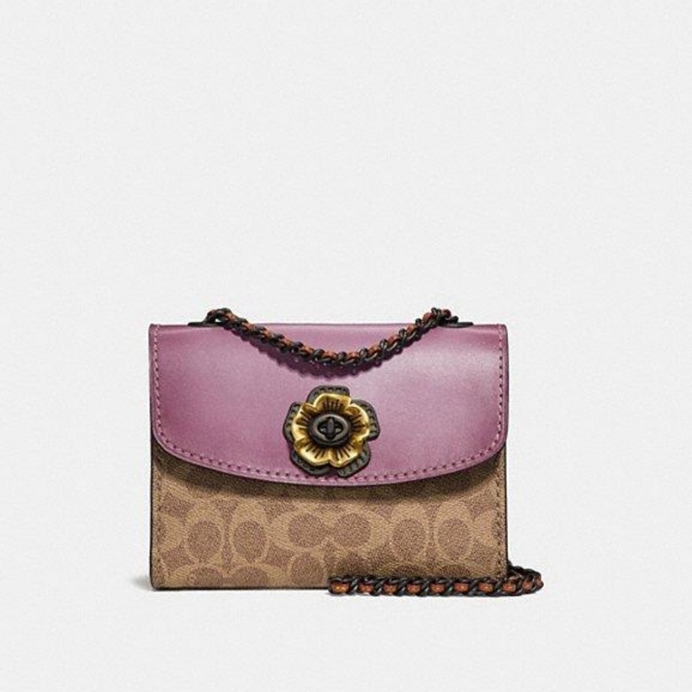 COACH Parker 18 Women Leather shoulder bag